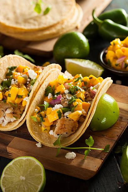 istock Homemade Baja Fish Tacos 491380881