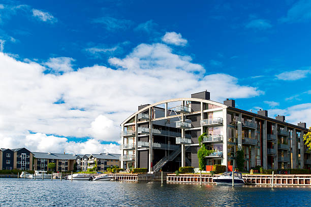 istock Modern apartment building at Copenhagen 491380969