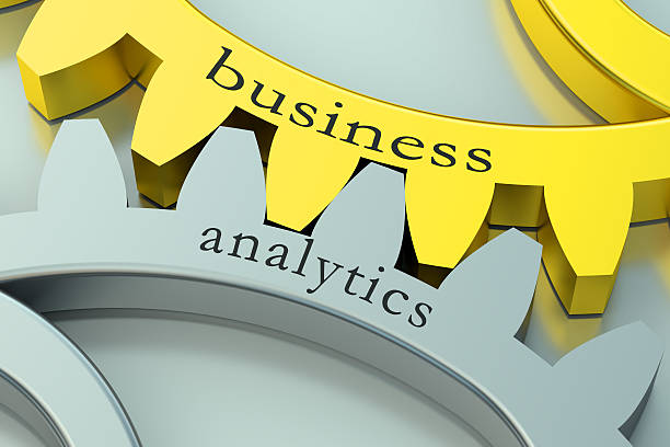 istock Business Analytics concept on the gearwheels 491381254