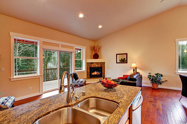 istock View of living room from kitchen area 491381719