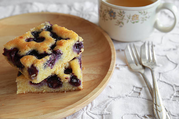 istock Homemade blueberry cake 491390998