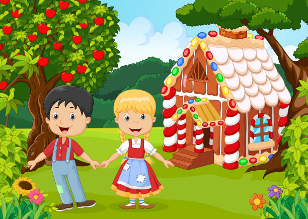 Classic Children Story Hansel And Gretel Stock Illustration - Download  Image Now - Hansel, Fairy, Fairy Tale - iStock