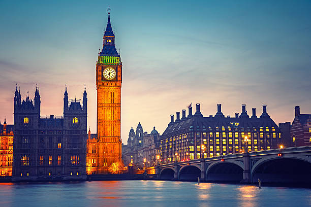 istock Big Ben and westminster bridge , London 491407550