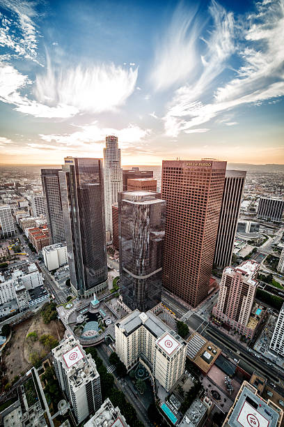 istock Skyscrapers in Los Angeles city 491409092