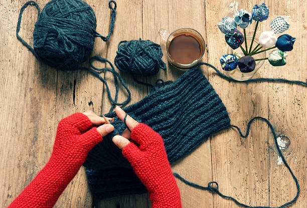 Handmade gift, special day, wintertime, knit, scarf