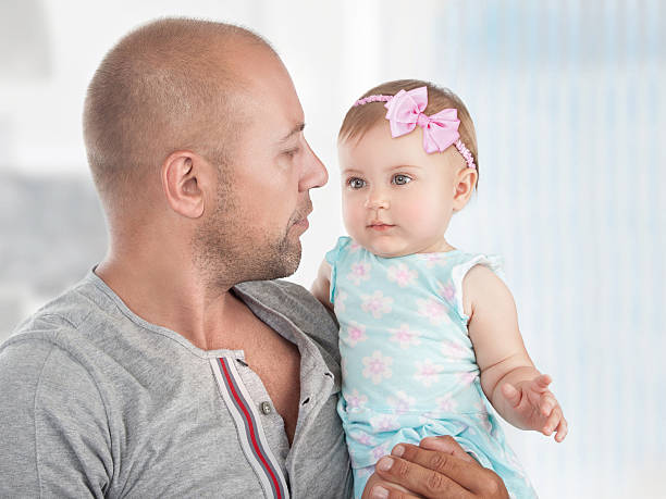 istock Happy father with baby girl 491426468