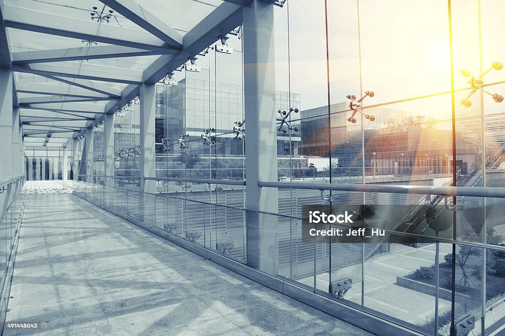 Modern glass building Building Exterior Stock Photo