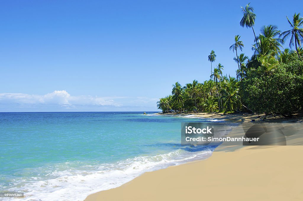 Wild beach Chiquita and Cocles in Costa Rica Enjoying the Scenic of the Costa Rica Coast Costa Rica Stock Photo