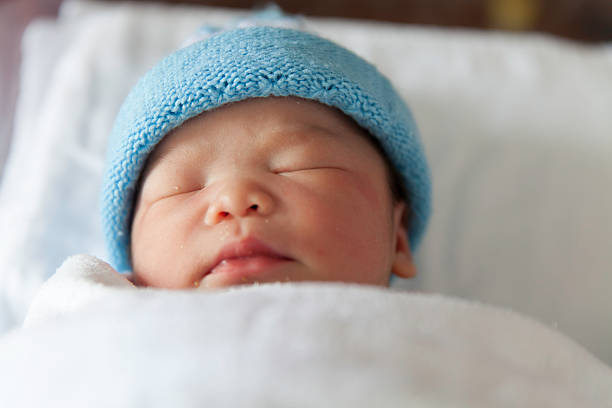 Newborn stock photo