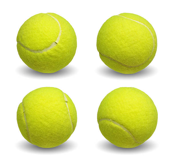 istock Tennis balls set 491451351