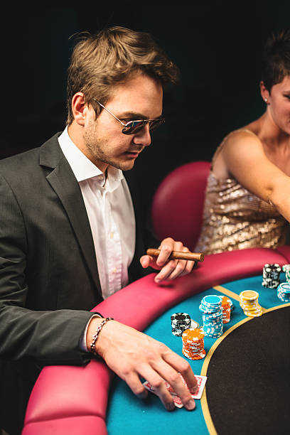 istock poker game at casino 491451563