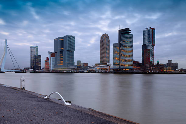 istock modern buildings at Rotterdam's Kop van Zuid 491451565