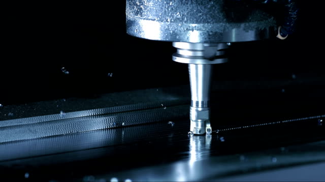 Face Milling Process (Super Slow Motion)