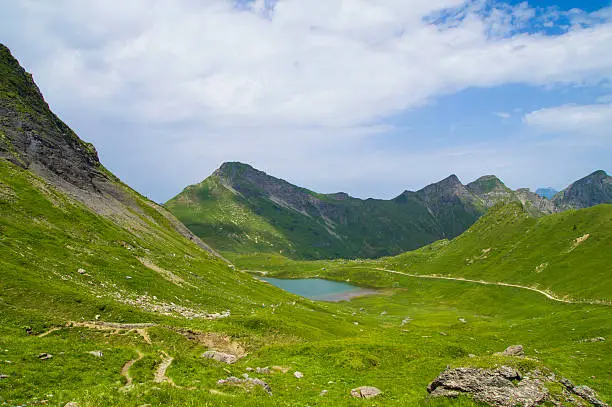 Photo of Lac Vert in Valais, region touristic Portes du Soleil , Switzerland