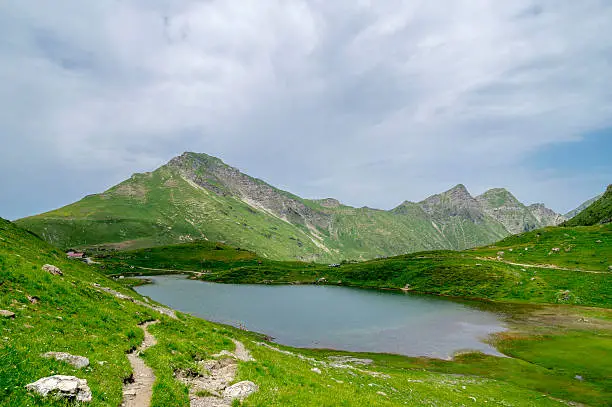 Photo of Lac Vert in Valais, region touristic Portes du Soleil , Switzerland