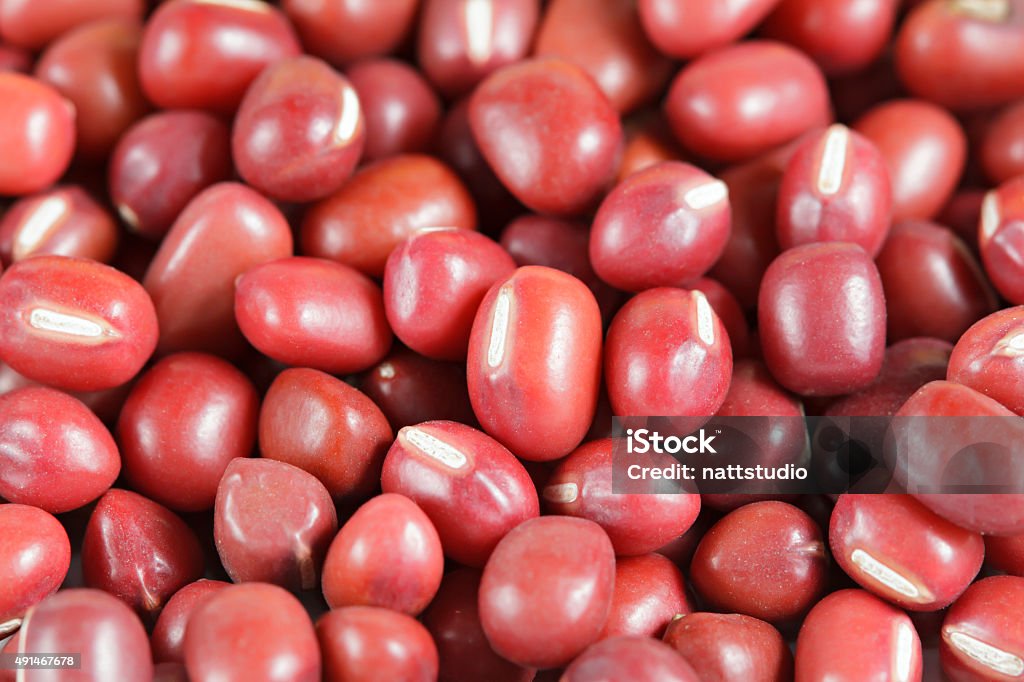 Red beans pile. 2015 Stock Photo