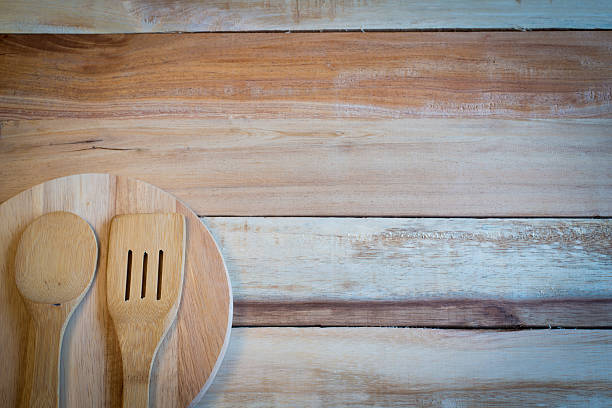 istock Fork, Knife and Table Cloth on wooden background. 491468324
