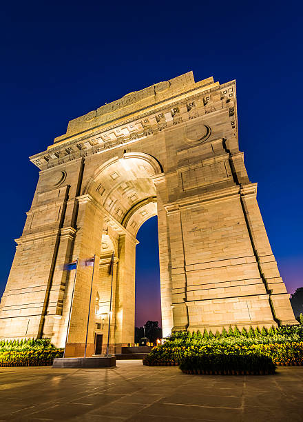 istock New Delhi Gateway of India at Blue Hour 491469748