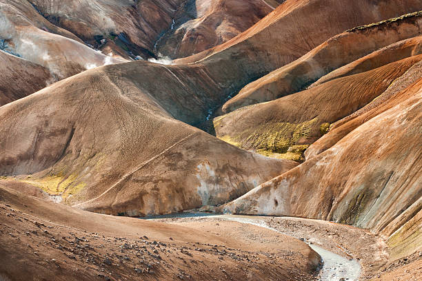 istock Red rhyolite mountain landscape, Iceland 491470834