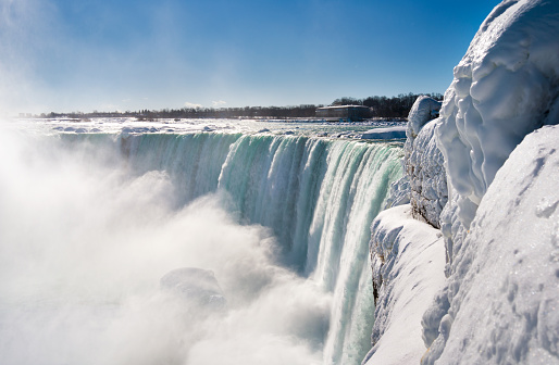 Niagara Falls Winter 2015. -2ºF  weather