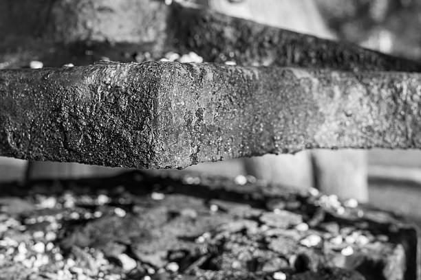 istock the old abstract charred iron details 491484626