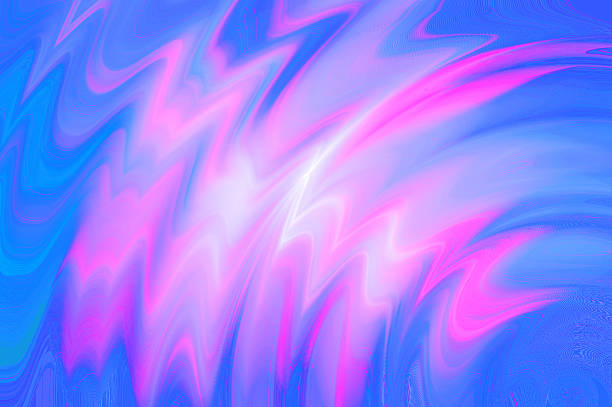 istock Neon ghosts - in fuchsia and light blue colors. 491485482