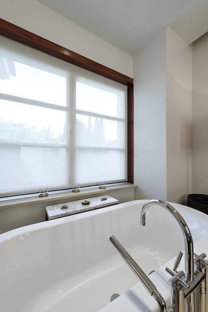 istock Interior of a modern luxury bathroom 491489130