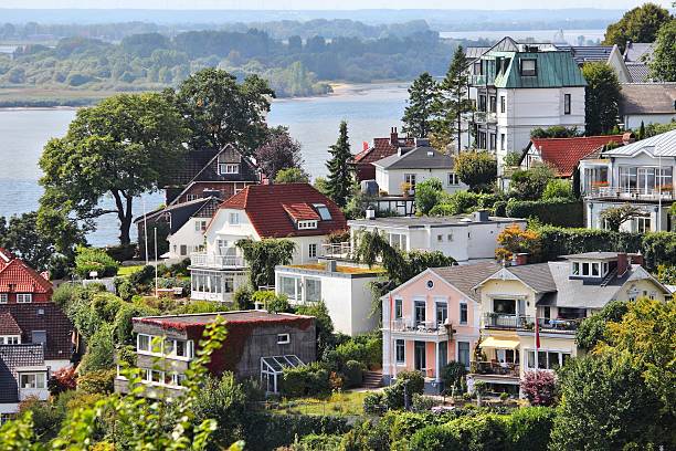 blankenese, гамбург - altona стоковые фото и изображения