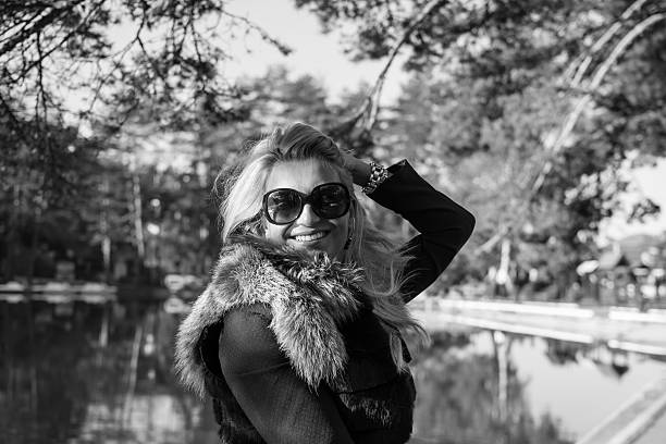 istock Young beautiful woman with long blond hair 491496368