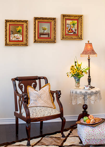 istock Afternoon tea in a vintage style room. 491511626