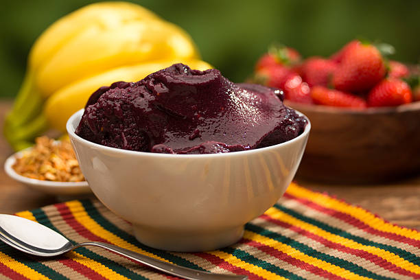 Acai in the bowl