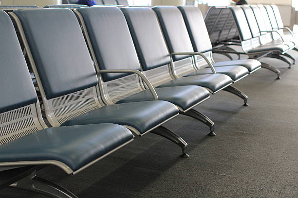 istock Empty departure lounge at the airport 491514594
