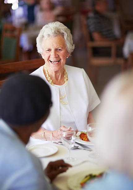 istock Socialising makes her happy! 491517573