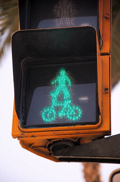 istock Pedestrian Crossing sign, Malaga. 491520925