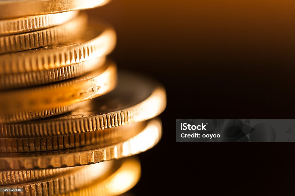 Stacks of Coins Pile of Coins Coin Stock Photo