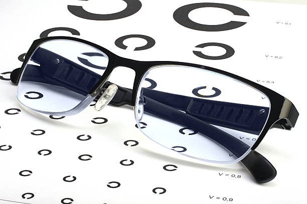 istock Caring for eye sight by proper glasses 491530286