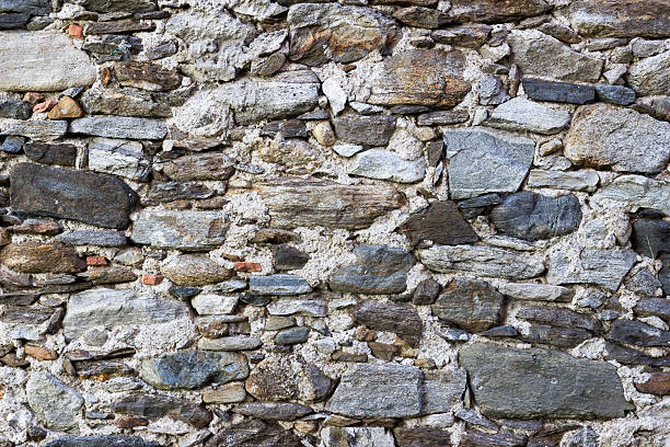 istock Background of stone wall texture photo 491530532