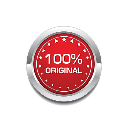 100 Percent Original Glossy Shiny Circular Vector Button Icon Set
