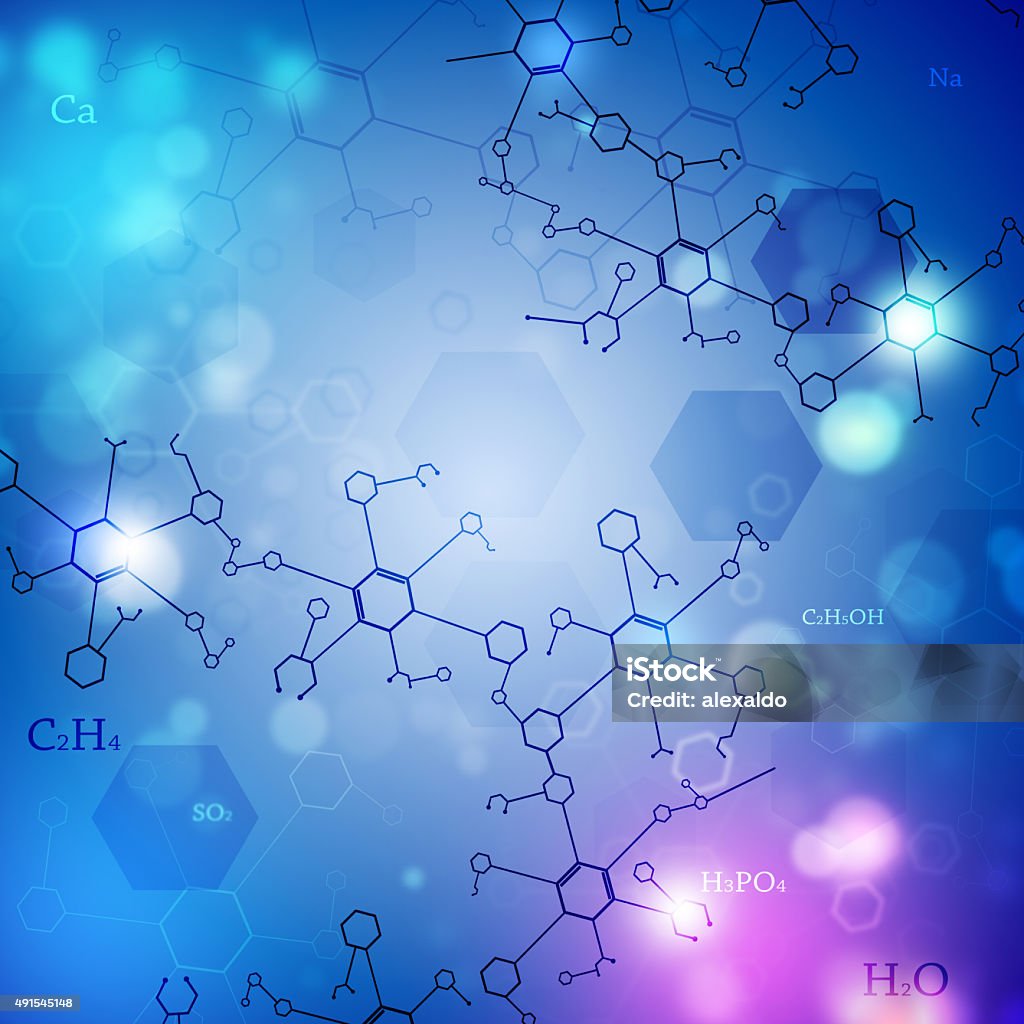 Nền Hóa Học Trừu Tượng Hình minh họa Sẵn có - Tải xuống Hình ảnh ...