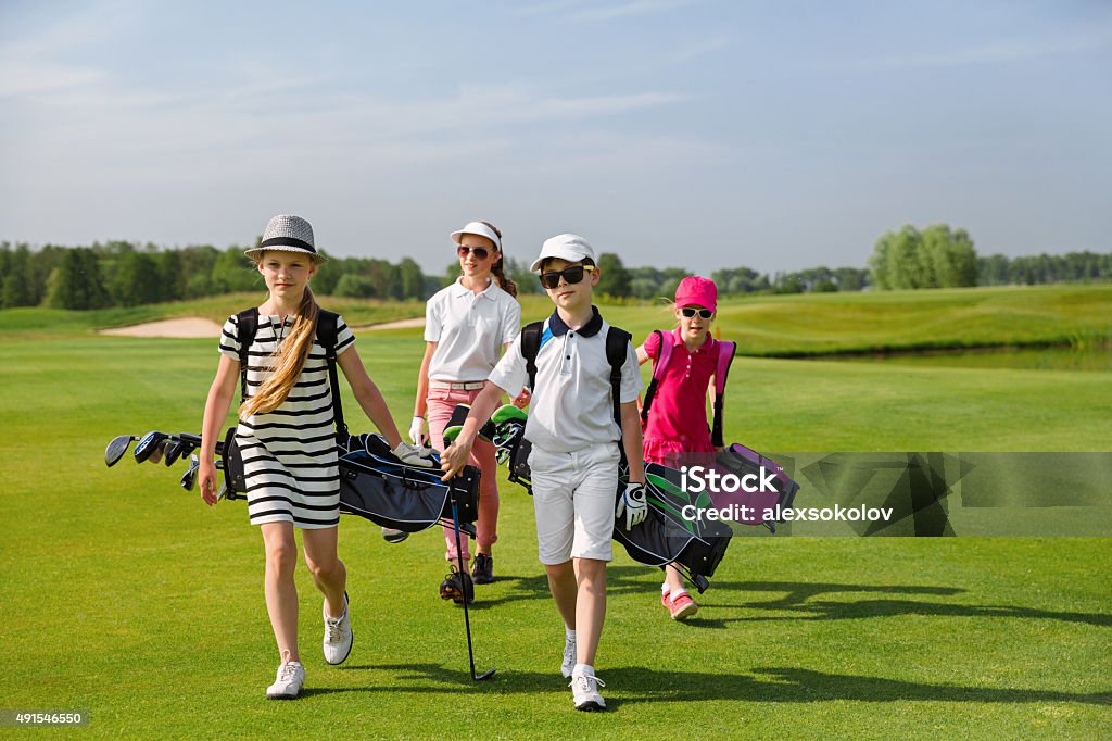 Escuela de golf - Foto de stock de Golf libre de derechos