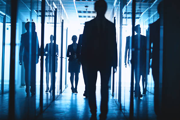 istock Business people in corridor 491559320