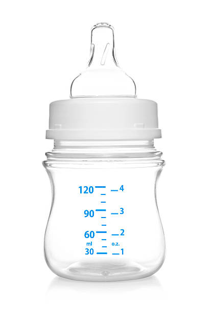 istock Baby bottle for milk 491560334