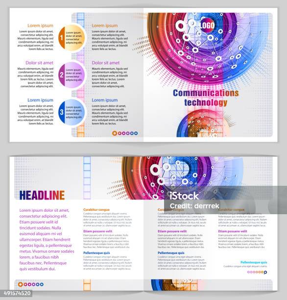 Communication Technology Graphics Design Graphic Design Template Communications Technology Stock Illustration ...