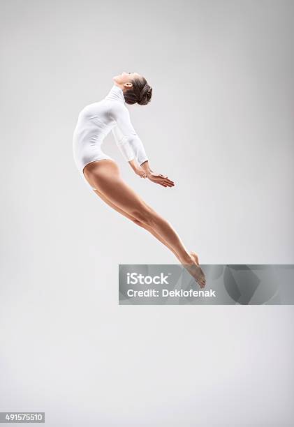 Expression Stock Photo - Download Image Now - Flying, Gymnastics, 2015