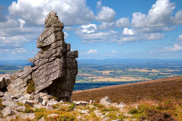istock Rocky outcrop at Stiperstones, Shropshire, England 491578206