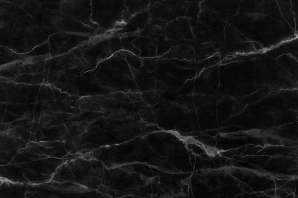 marmo nero texture sfondo, dettagliato struttura di marmo (alta risoluzione). - marble foto e immagini stock
