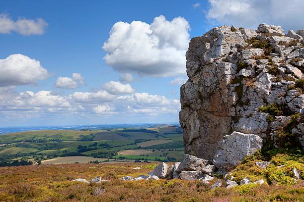 istock Rocky outcrop at Stiperstones, Shropshire, England 491579650