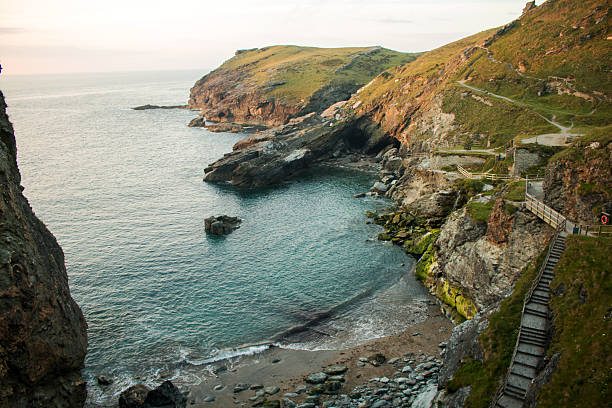 istock Headland at Tintagel, Cornwall in England 491580052