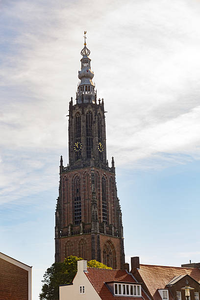 istock Famous church tower in the Netherlands 491600122