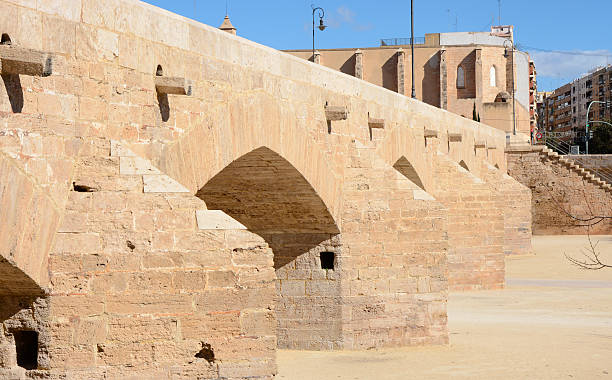 istock Trinidad Bridge in Valencia, Spain 491601028